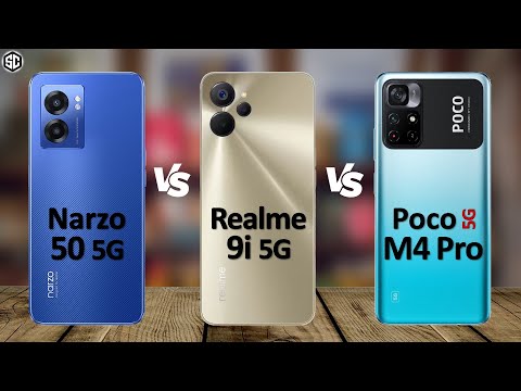 Realme 9i 5G VS Poco M4 Pro 5G VS Realme Narzo 50 5G