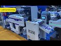 Vicut Digital Roll label finisher VR350 #machine #diecutting #factory #film