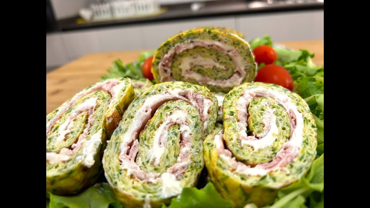 ROTOLO DI ZUCCHINE FARCITO 😍 Meravigliosa pietanza da mangiare dove vuoi!