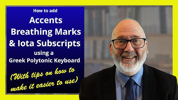 02 3 How to add accents breathing marks iota subscripts etc using a Greek Polytonic Keyboard V4 2004