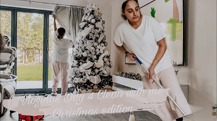 VLOGMAS DAY 4 | CLEAN WITH ME | GETTING READY FOR CHRISTMAS | AMAN BRAR | TAUR BEAUTY
