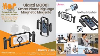 Ulanzi Mg-001 Magnetic Phone Cage 2 Gripwith Dual Sided Magnet For Smartphone