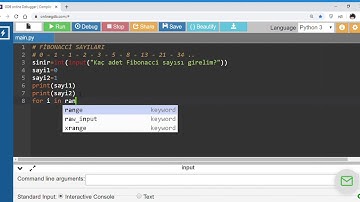 Python da Fibonacci Sayıları