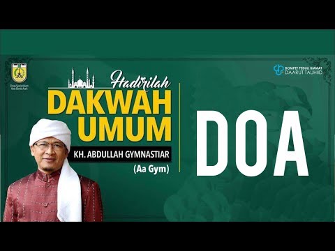 Doa Menyentuh Aa Gym Setelah Ceramah di Banda Aceh Doa Menyentuh Aa Gym Setelah Ceramah di Banda Aceh