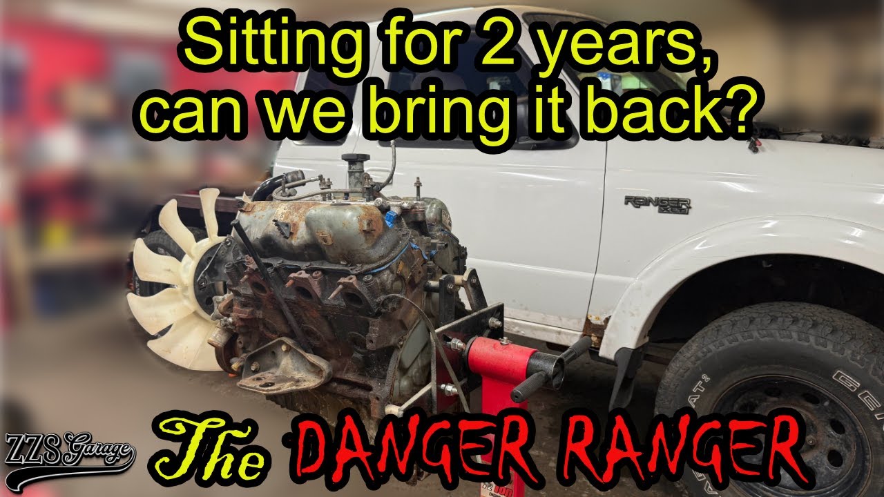 Can we get this 2000 Ford Ranger back on the road after 2 years? - YouTube