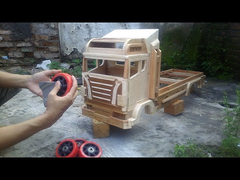 Cara Membuat Miniatur Bak Truk Dari Kayu Mahoni, Mudah dan Cepat Jangan lupa terus dukung channel Yo. 