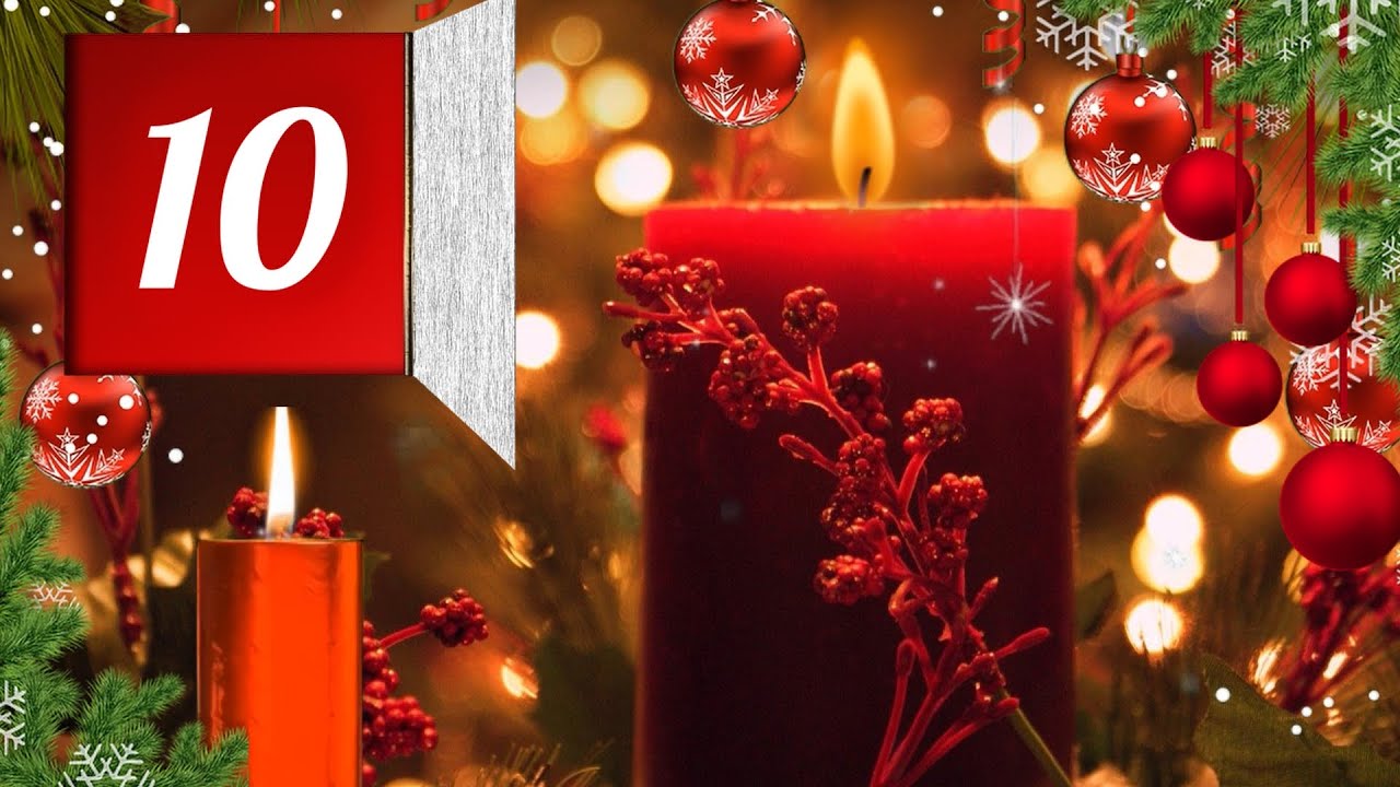 Door 10: I wish you a quiet day by candlelight