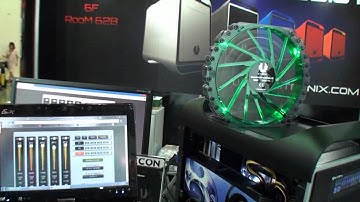 BitFenix shows us its new Prodigy Mini-ITX case and Recon fan controller