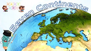 Journey Across the Globe: Exploring the Seven Continents | Seven Continents video for Kids | Babyboo