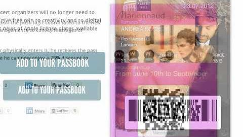 Passdock: Passbook Pass Generator