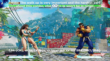 SFV: Guide to Chun-Li Combo