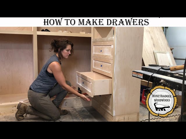 Hand tool woodworking - Pencil case with a drawer Making 