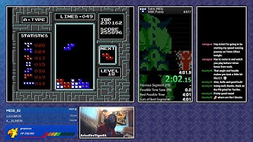 Tetris (NES) - 300K Points speedrun in 2:54
