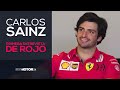 Carlos Sainz, la primera entrevista de rojo Ferrari | SoyMotor.com