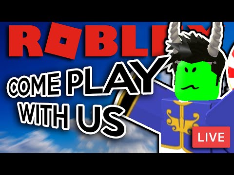 LIVERANDOM ROBLOX GAMES with FANS (come and play with us!) - LIVERANDOM ROBLOX GAMES with FANS (come and play with us!)