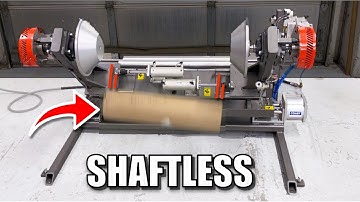 Shaftless Unwind Shifting Stand Pneumatically Operated