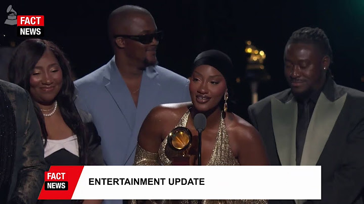 Fact Entertainment: Tems wins African music performance for ''love me Jeje'' at 2025 Grammy award
