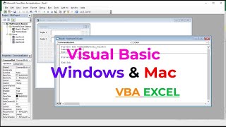 VBA Excel | Visual Basic windows | Visual Basic Mac | Excel Visual Basic | Install | Use VBA Excel | Visual Basic windows | Visual Basic Mac | Excel Visual Basic | Install | Use
