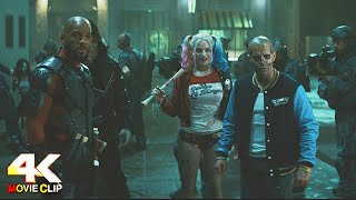 Suicide Squad 2016 - Escape Plan Scene 4K 60Fps