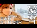 【災害級ドカ雪】意地でも進む!最強新幹線【30分遅延】