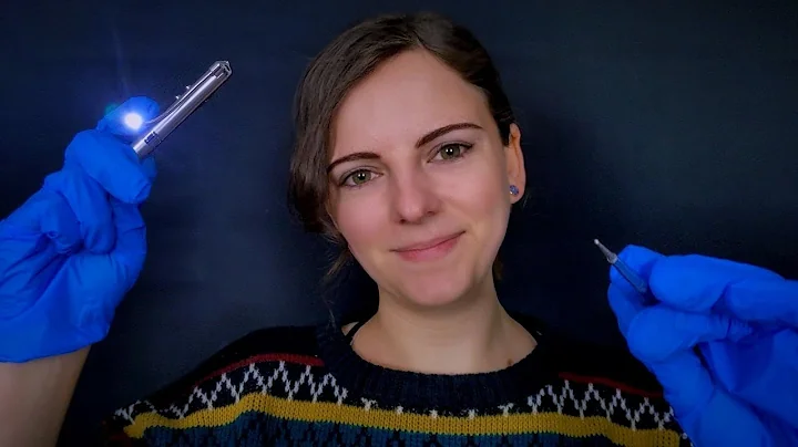 ASMR | Thorough Face Examination [Face Massage, Acupressure, Measuring]