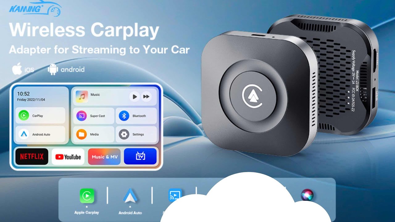 My review of KAMING wireless carplay with YouTube and Netflix