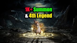 Legend of Ymir 1K Summon & 4th Legend
