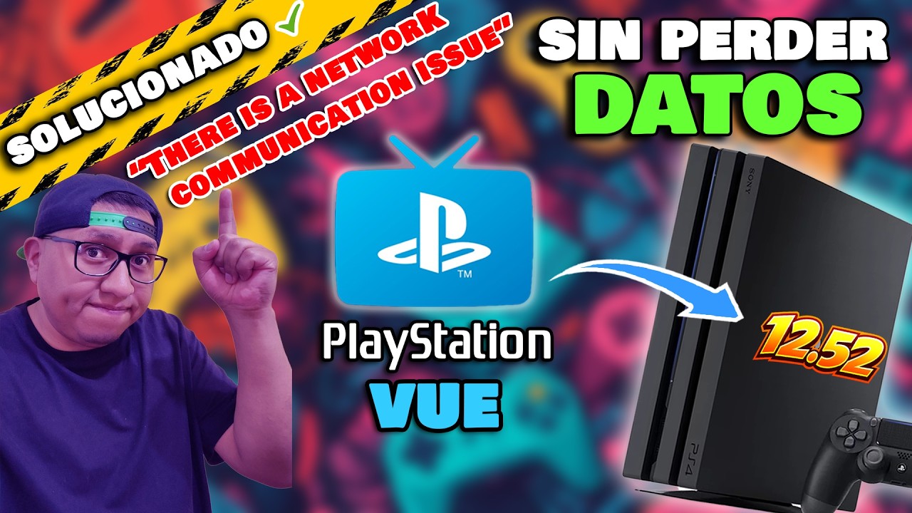 Instalas VUE en PS4 y sale Error PSN?