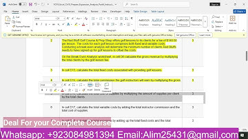 YO19_Excel_Ch10_Prepare_Expansion_Analysis_PartA | YO19 Excel Ch10 Prepare Expansion Analysis PartA