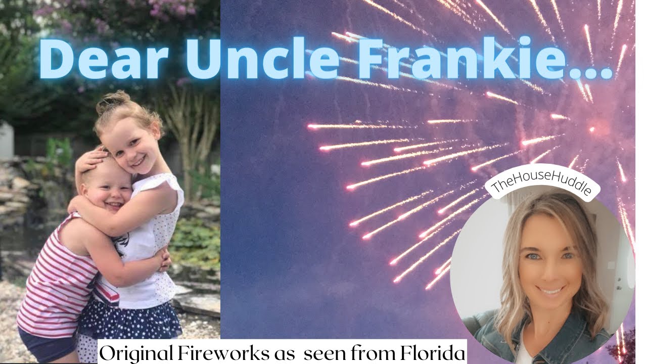 Dear Uncle Frankie, Did you get to see it? 