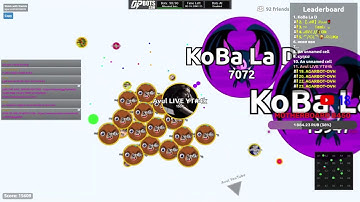 AGAR.IO GAMEPLAY WITH BOTS AND MY SUBSCRIBERS #3 || OP-BOTS.COM