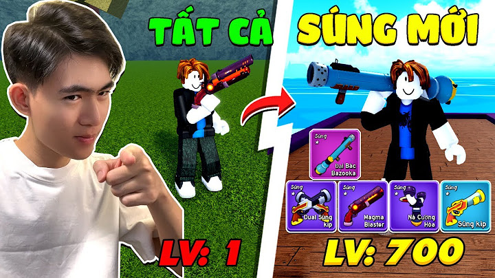 ZENO Lấy Tất Cả Súng Mới Từ Lv 1 - BẤT NGỜ SỨC MẠNH KHỦNG KHIẾP Bắn Nát Blox Fruit Update (lv 1-700)