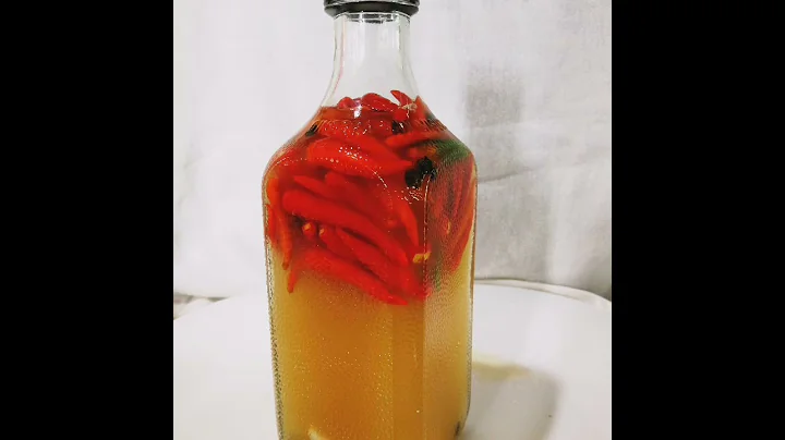 HOW TO PRESERVE HOT PEPPERS IN VINEGAR - VERY, VERY EASY STEPS
