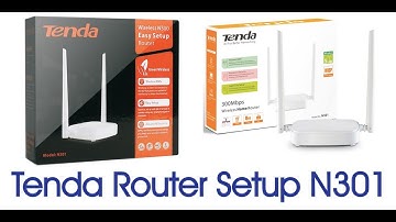 How to setup and configure Tenda wireless router step by step in Urdu/Hindi