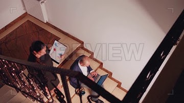 Busy Businessman On The Stairs | Stock Video - Motion Array