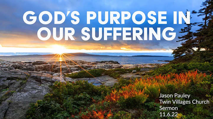 Gods Purpose In Our Suffering // 2 Corinthians 1:1...