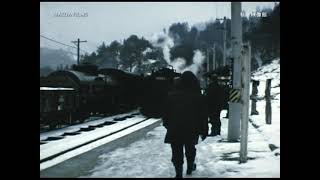雪の行路 米坂線にて - YouTube