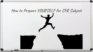How to prepare YOURSELF for CFR Subject (Paper:17) || CMA Final
