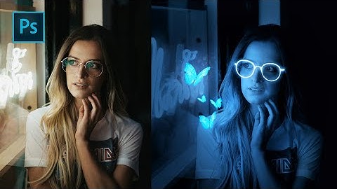 Glowing Butterfly Effect | Photoshop CC Tutorial