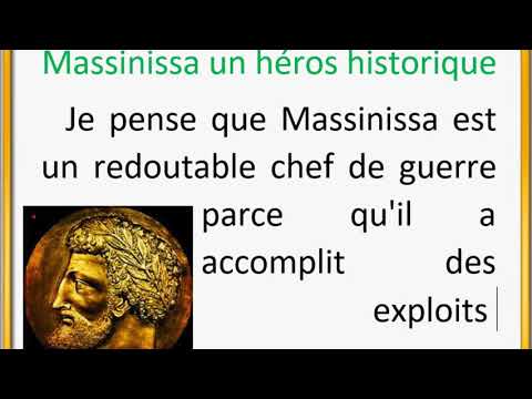 تعبيرعن ماسينيسا باللغة الفرنسية 