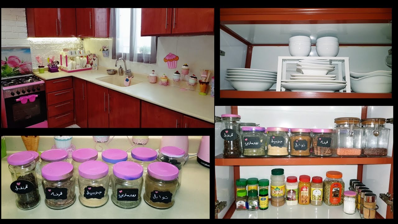 15 فكرة عملية و رخيصة للتنظيم والترتيب ♡للمطابخ الصغيرة و الكبيرة♡