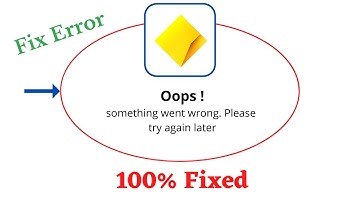 Fix CommBank Oops Something Went Wrong Error. Please Try Again Later Problem Error Solved