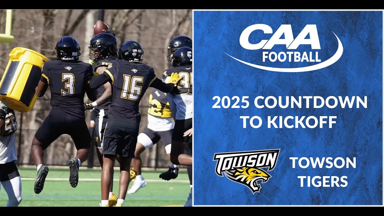2025 CAA Football Countdown To Kickoff: Towson Tigers