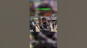 NSG commando in G-20 Kashmir || #nsgcommando #india #shorts