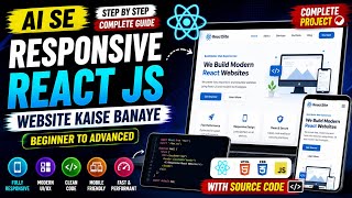 How to Build Responsive React Websites with AI | React JS Responsive Design Tutorial 2026