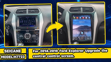 Carplay radio upgrade | How to install Android radio for Ford Explorer DSP GPS 360° Camera 2014-2019