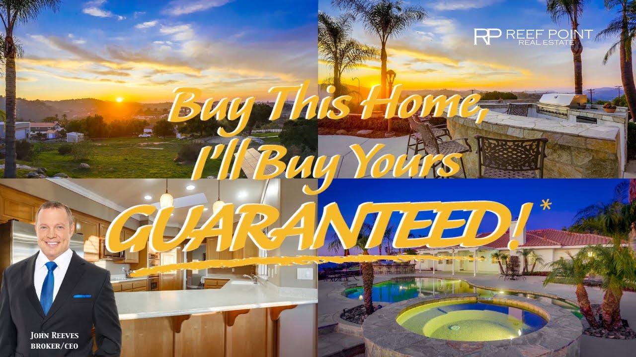 Homes for Sale in Valley Center California BUY THIS HOME, WE'LL BUY