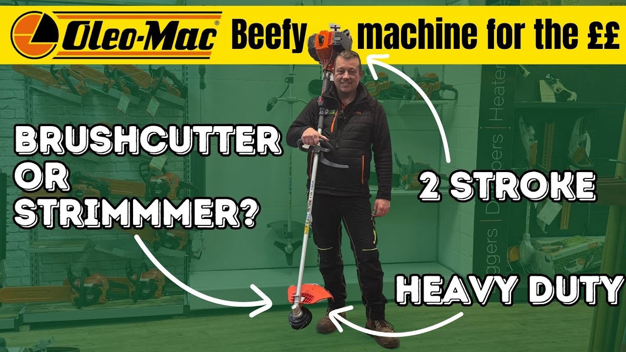 Посмотрите это видео, прежде чем покупать свой следующий кусторез — мощный триммер-кусторез Oleo ...