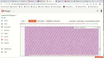 How to remove blogger footer credit without redirecting