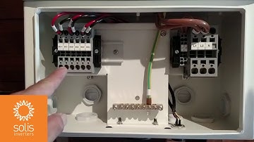Solis Training Video - Mounting, Wiring and Commissioning Solis 4G Inverter